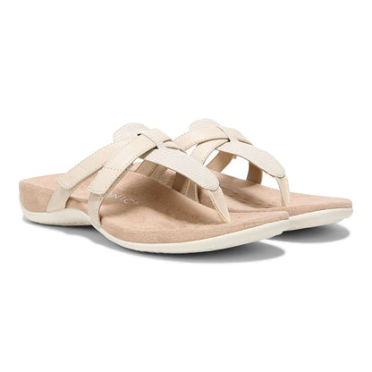 Karley Toe Post Sandal - Cream