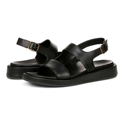 Madera Slingback Sandal - Black Leather