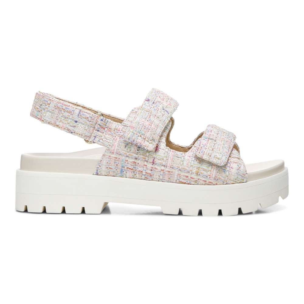 Marselle Lug Sandal - Peony Multi