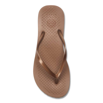 Noosa Solid Toe Post Sandal - Bronze