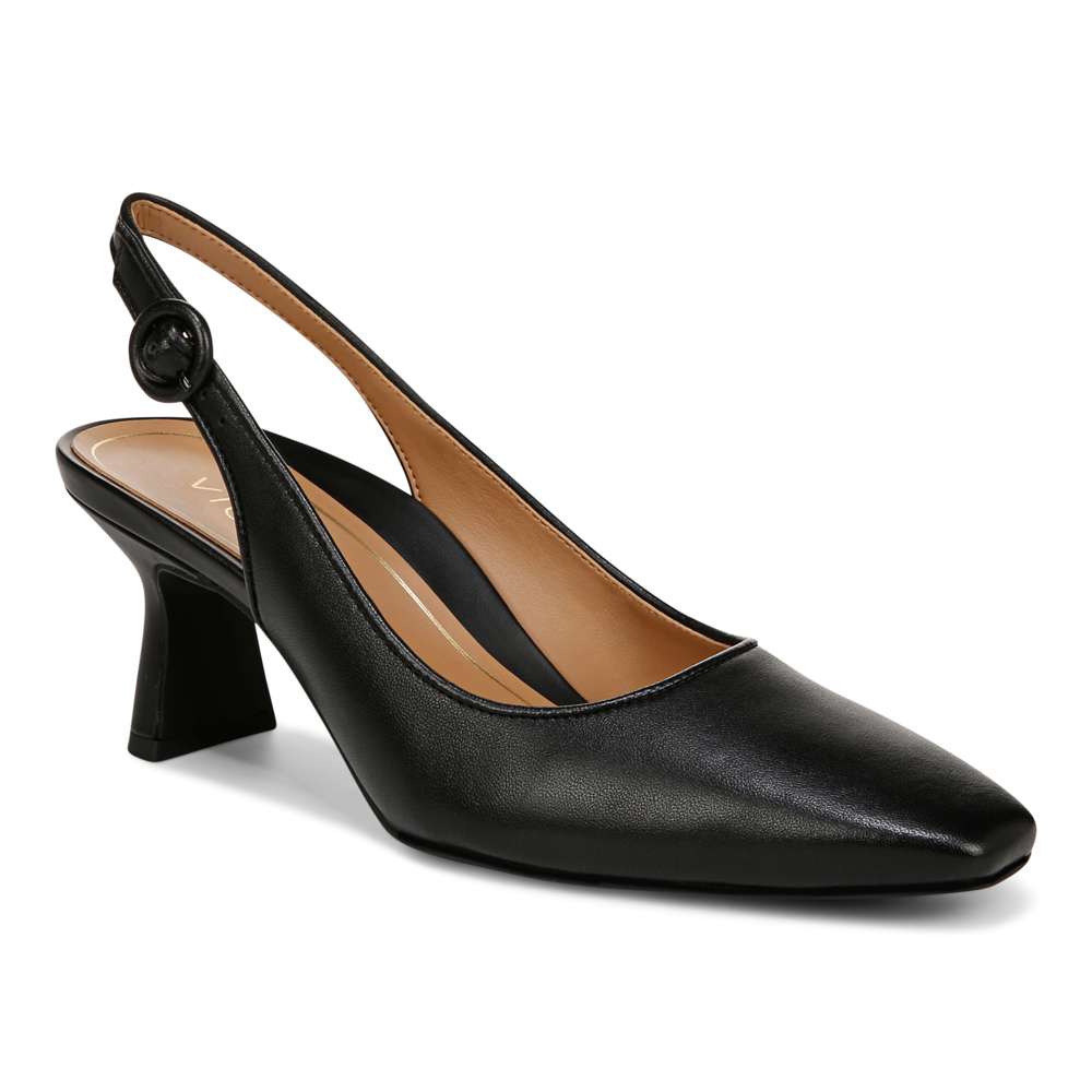 Perris Slingback Heel - Black
