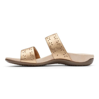 Randi Slide Sandal - Gold