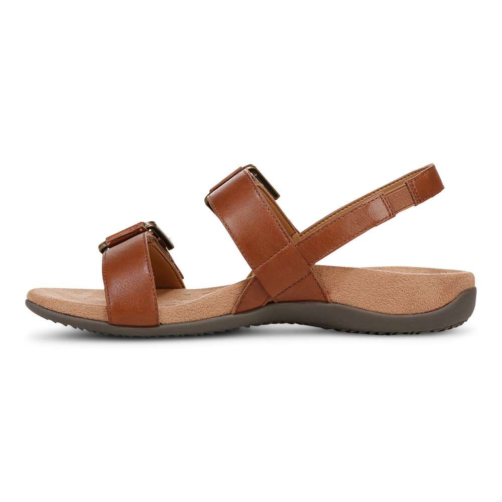 Reese Backstrap Sandal - Tan