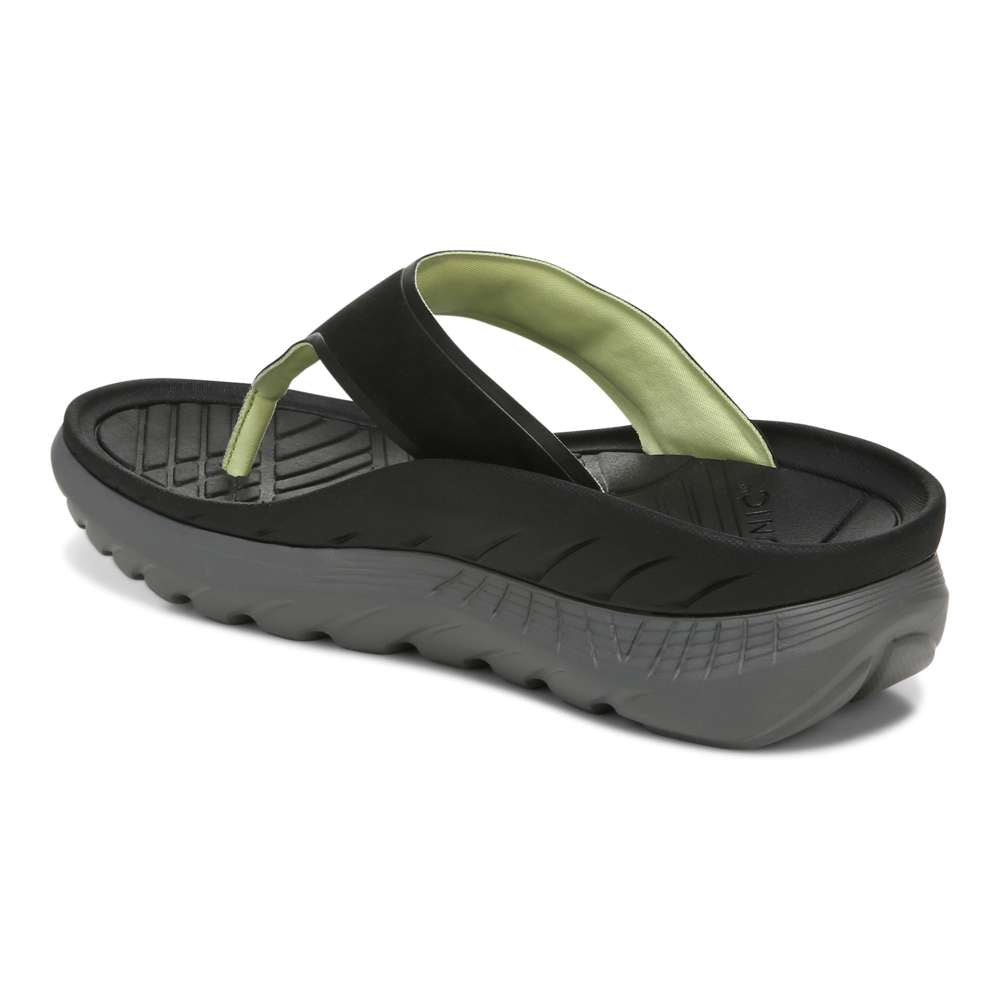 Restore Recovery Sandal - Black/Charcoal