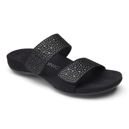 Samoa Slide Sandal - Black