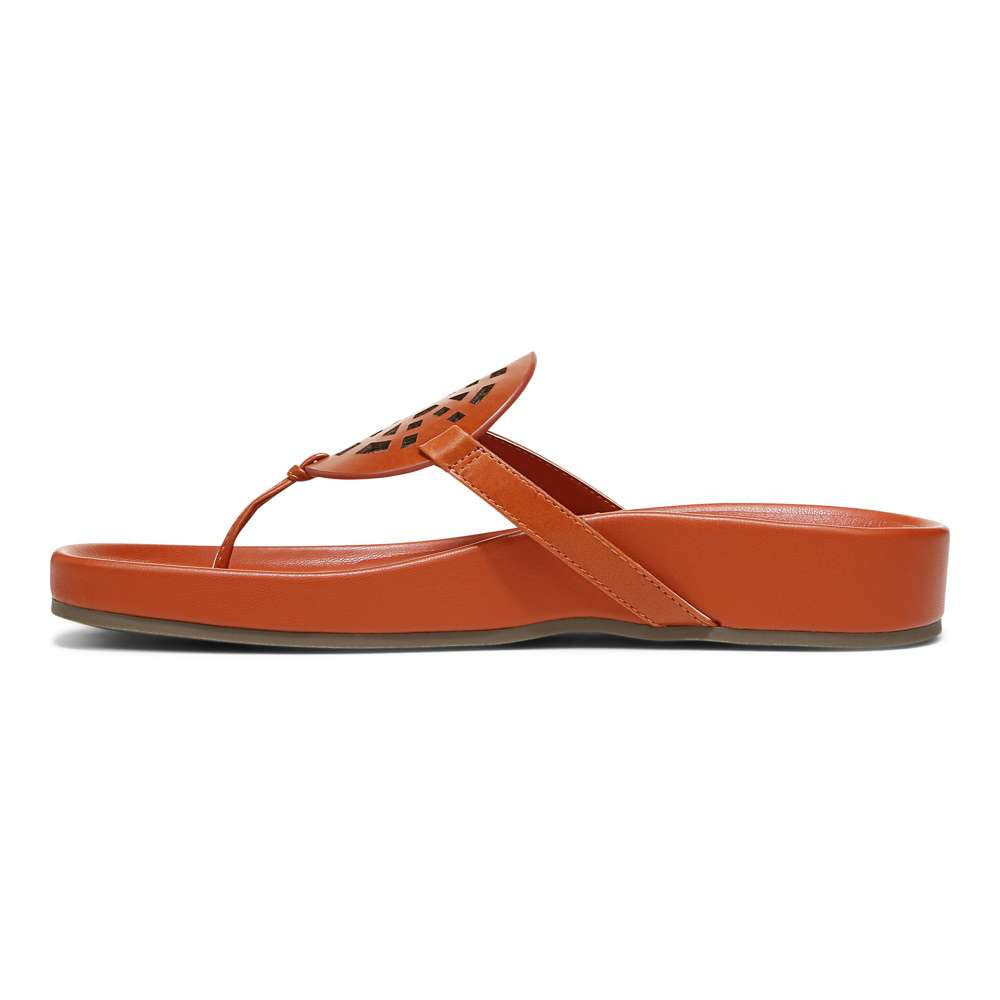 Solari Toe Post Sandal - Clay