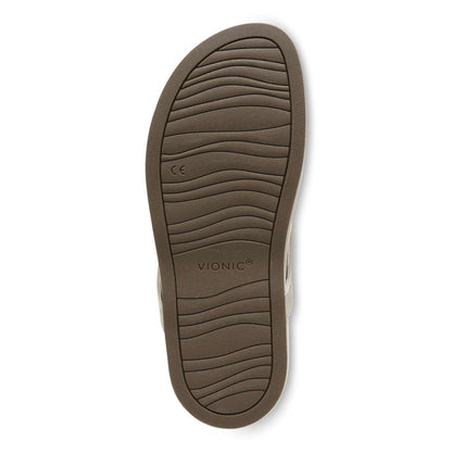 Solari Toe Post Sandal - Cream