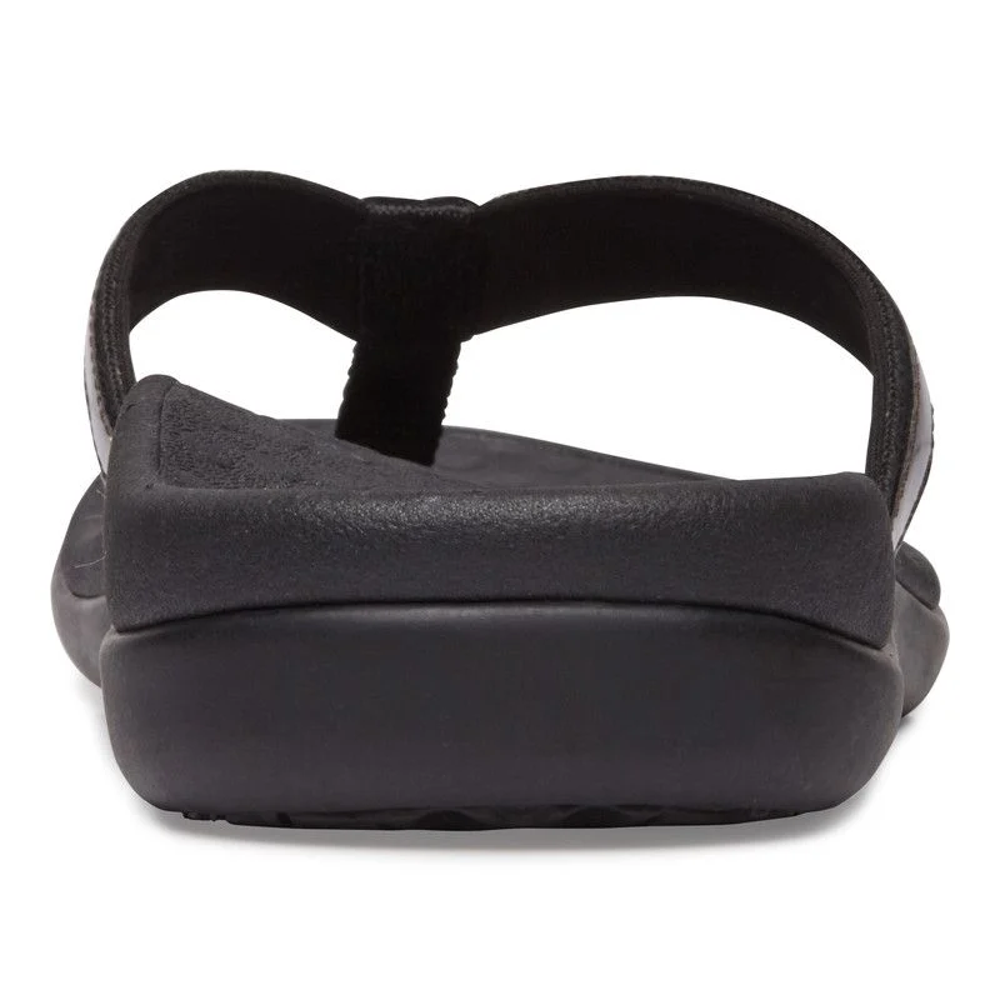 Tide Women's Toe Post Sandal - Black