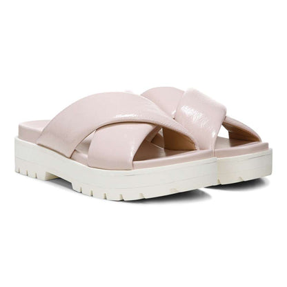 Vesta Flatform Lug Sandal - Peony