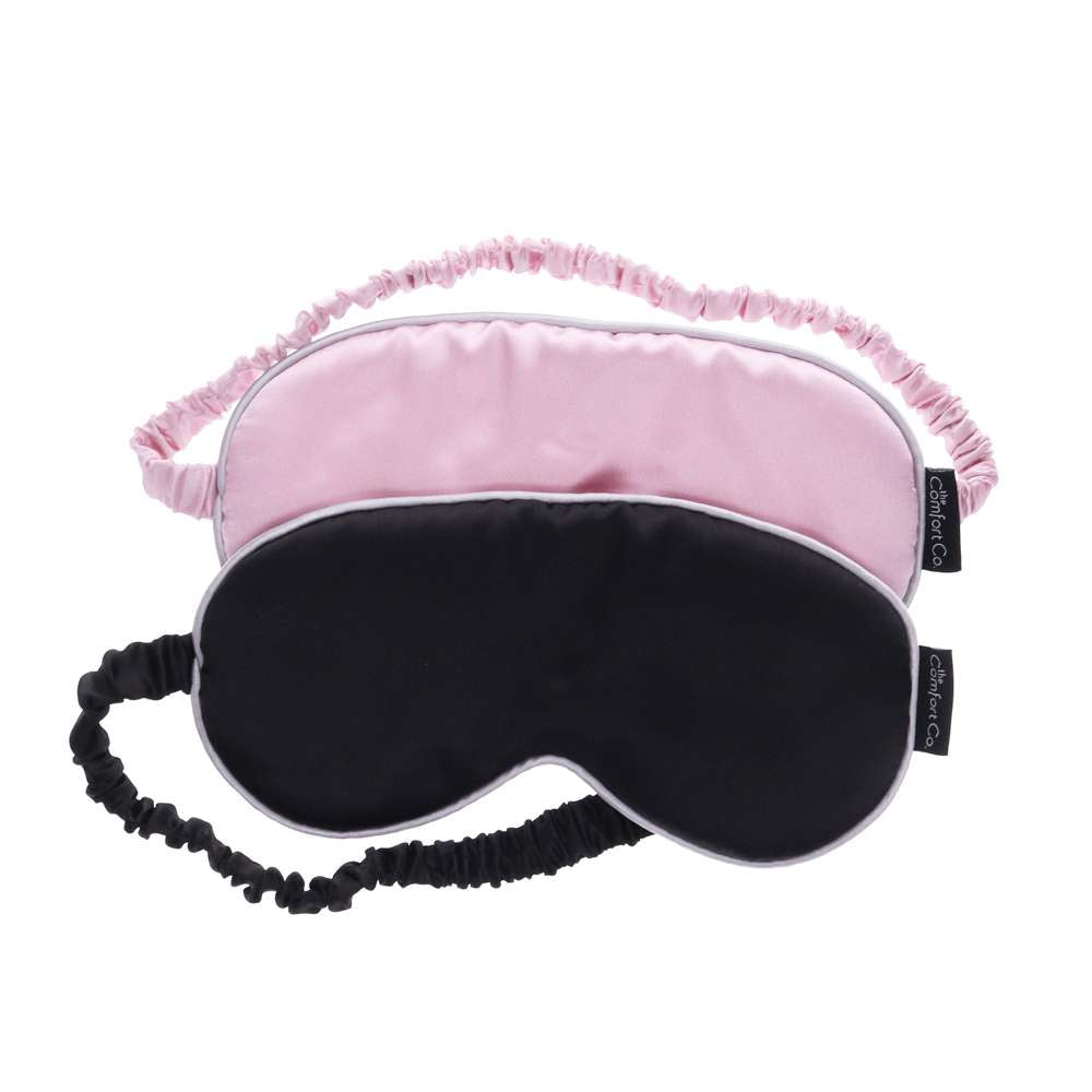 Satin Eye Mask - Black