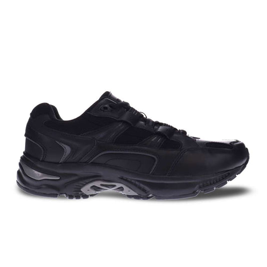 X-Trainer Lace-Up Active Sneaker Unisex - Black